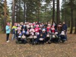 27 сентября — международный день туризма, именно поэтому мы выбрали этот день для похода и посвящения в туристы новых маленьких ребят